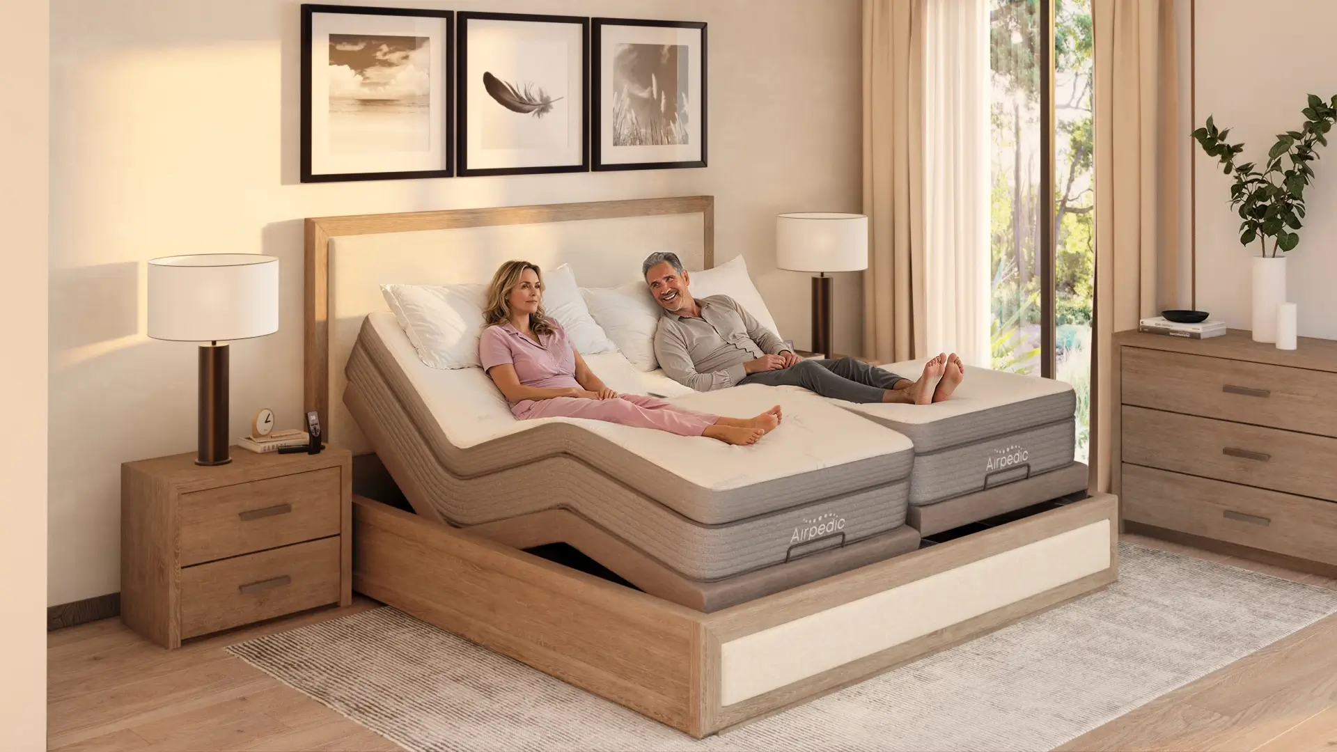 For couples seeking the ultimate in motion isolation, our Split King configuration delivers complete independence.